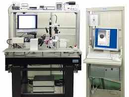 Light emitting optical fiber test system