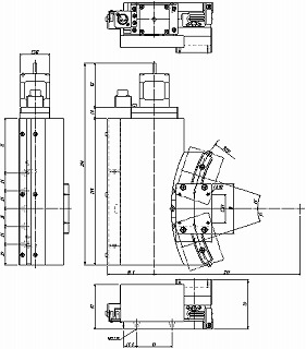 150R 自動回転ステージ